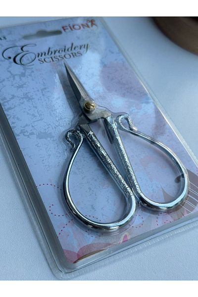 Fiona Silver Colored Hobby Scissors