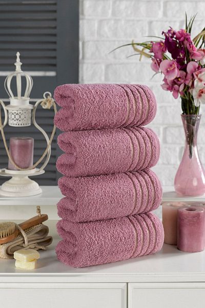 Casnack Diana Σετ Πετσέτες 4 τεμαχίων 800γρ. 50Χ90 εκ