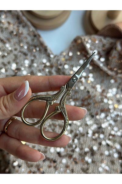 XINYI Gold Ethnic Processing Scissors