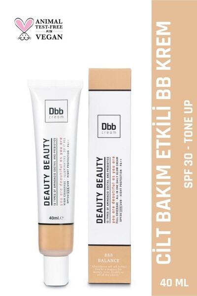 DEAUTY SKIN Dbb 888 (Balance) Full Coverage Skin Care Effective D Bb Cream 30 Spf All in One Daily Glow