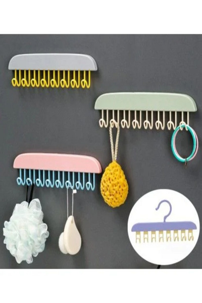 Alfa Life Marketing Cabinet Hanger - Hooked and Adhesive
