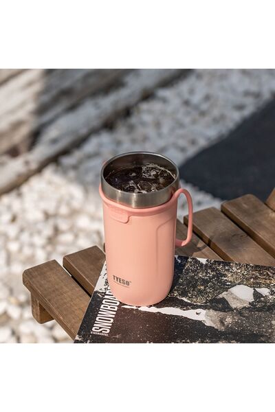 Tyeso Soulmate Tumbler Vacuum Stainless Steel Silicone Strap 710ml