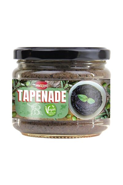 Mezzet Gurme Tapenade Ezme Sos 280 g - Yeşil ve Siyah Zeytinli Vegan Kahvaltılık