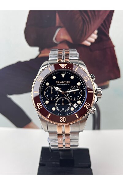 Quantum Steel Groom's Watch - 100 Meters Waterproof