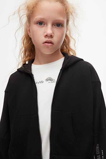 nk kids Дівчачий комплект з кофти з блискавкою та спідниці