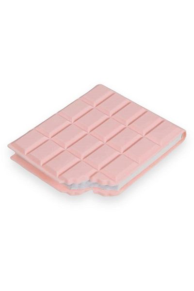 MAB Light Pink Chocolate Designed Gift Notebook 2 Pieces - Back to School Gift