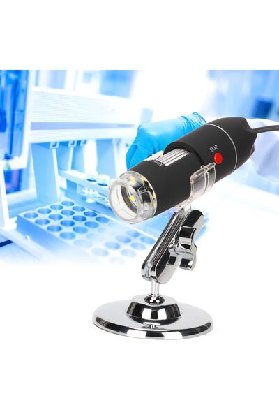 RICHIE 1600x usb mikroskop cilt analiz cihazı saç analiz cihazı 8 ledli