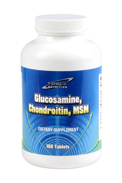Force Nutrition Glucosamine Chondroitin & Msm 180 Tablets