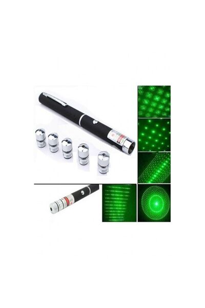 Geltoptan Güçlü Yeşil Lazer Işaretleme Metal Kasa Green Laser Pointer
