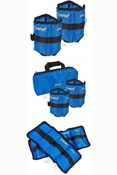 welcomein Cosfer Hand and Foot Weight with Carrying Bag Fitness Cardio Conditioning Physical Therapy