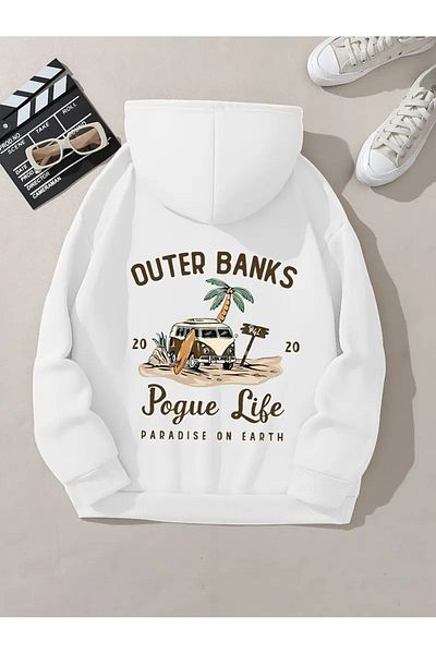 Vordevia Φούτερ με στάμπα Outer Banks - Special Design
