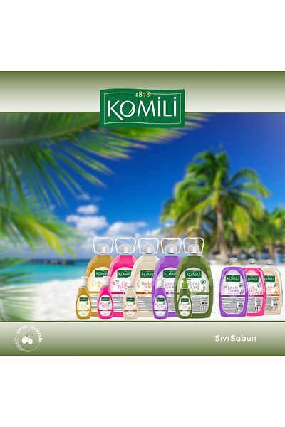 Komili 750 ml Almond Milk Soap - Pump