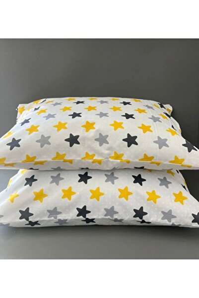 Belsina Βαμβακερή Μαξιλαροθήκη 50x70 CM - 2 Τεμάχια με σχέδια