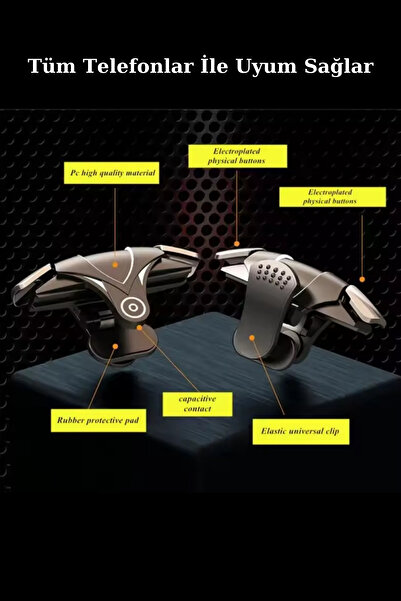 Asfal Mouse Feeling Pubg Trigger Click Sound Button Compatible with All Phones Finger Gloves Gift