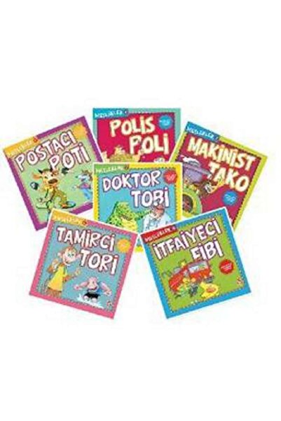 Timaş Çocuk Meslekler Set (6 Kitap Takım)
