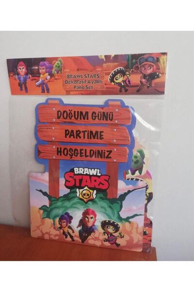 AKTEZ-EL Set de panouri decorative Brawl Star