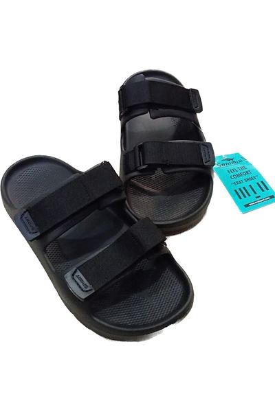 Sonimix Unisex Velcro Beach Pool Daily Eva Light Sole Soft Slippers