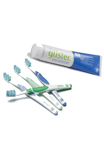 Amway Toothbrush Glister Fluoride Toothpaste Glister