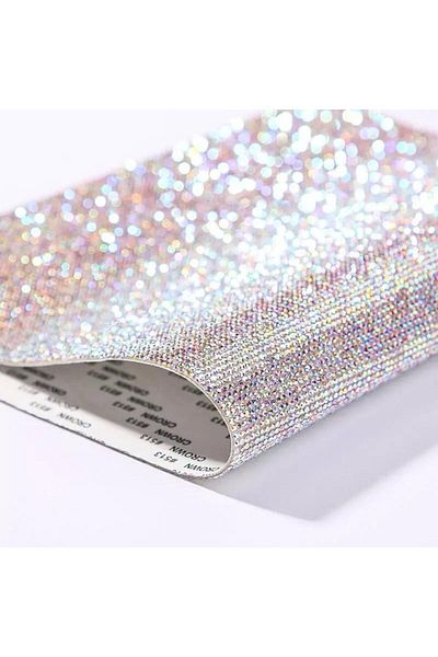 seçkin aksesuar Self-Adhesive Ss6(2mm) Crystal Ab Stone Plate