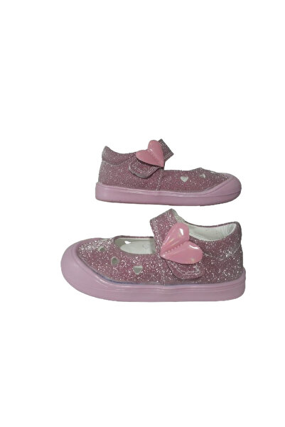 Arzen Kız Bebek Pembe İlk Adım Ortopedik Taban Günlük Ayakkabı arzn98-12