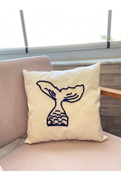 Les Passent Серия „Морски свят“ – калъф за възглавница „Русалка“ с пункчворк