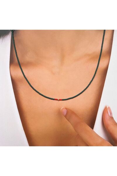 Rupen Kraft 14 Ayar Dorika Toplu Zarif Tasarım Altın Kolye