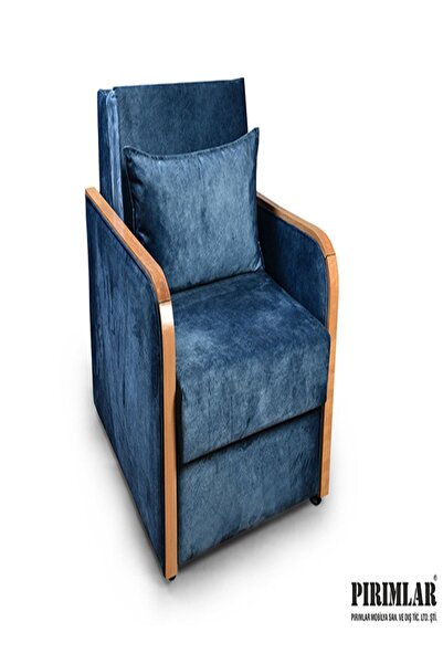 PIRIMLAR Sümbül Ahşap Kollu Refakatçi Koltuğu