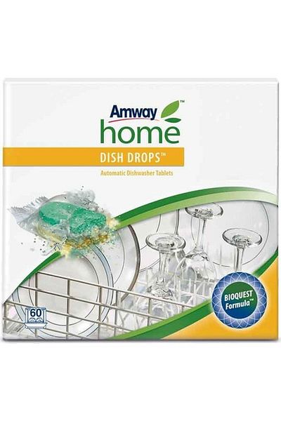 Amway Tablet Detergent for Home Dishwasher Dish Drops 60 Tablets