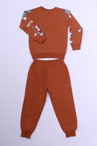 HÇM Boy's Tracksuit Set - Dog Printed B53