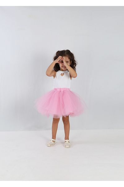2021 NSM LİFE quality of life Girl's Lined Dense Fluffy Tutu Skirt