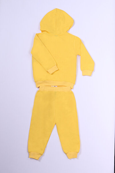 HÇM 3-Piece Set for Girl - Dog Print, Hoodie and Zipper B66