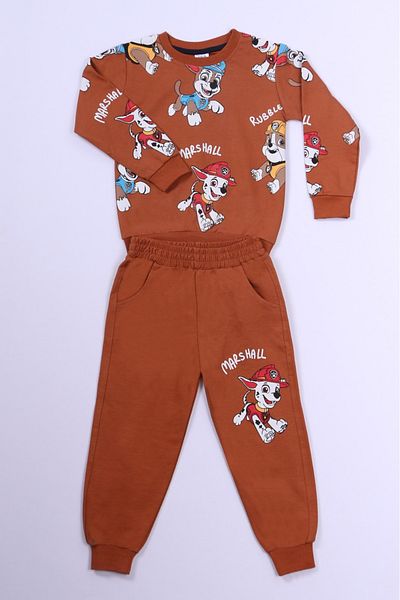 HÇM Boy's Tracksuit Set - Dog Printed B53