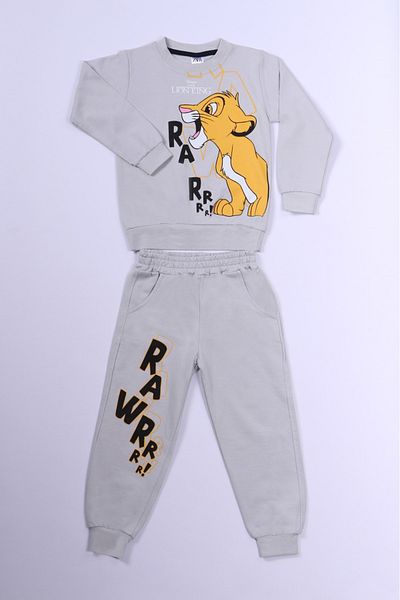 HÇM Boy's Tracksuit Set - Lion King Printed, B56