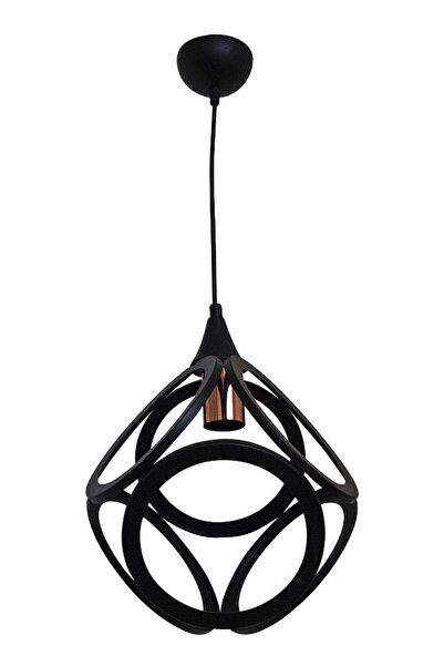 D-light Açelya Avize Siyah