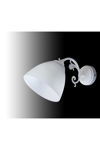 D-light Zamak Flower Sconce White