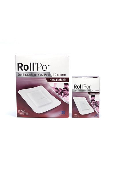 Roll Por 10x10 Cm 50pcs Sterile Adhesive Wound Pad-por 5x7.2 Cm 50pcs Sterile Adhesive Wound Pad