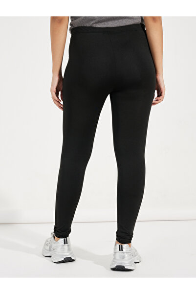 Take Two By Styli Solid Elastic Waistband Leggings