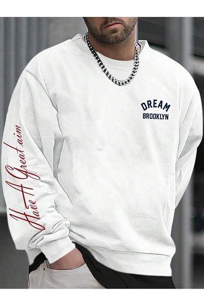 Vordevia Φούτερ με στάμπα Dream Brooklyn Special Design
