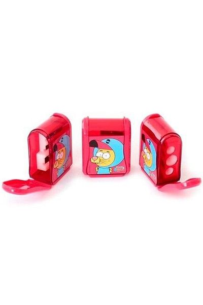 Dolphin Kral Şakir Pencil Sharpener 3 Holes Ks-102942 Pack of 27)