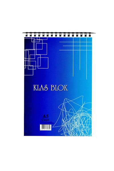 Klas Bloc de note în spirală în carouri 40 Yp A5 (12 buc.)