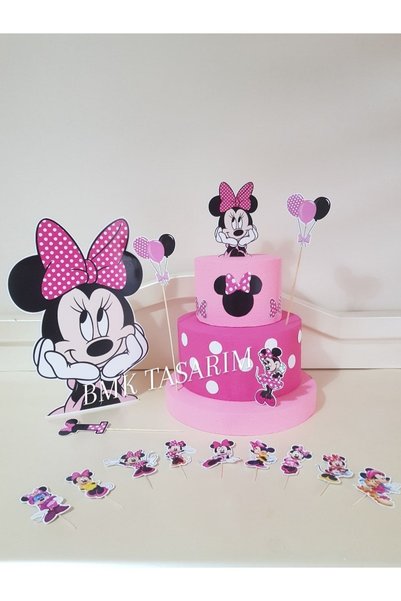 bmk tasarım Minnie Mickey Mouse Model Cake