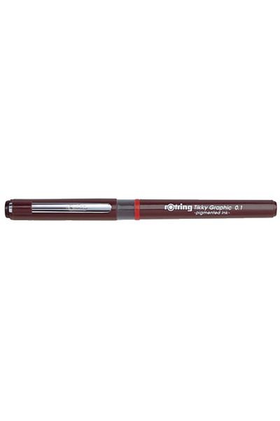 Rotring Graphic Tikky Drawing Pen - 0.1 1904750 -12 Li
