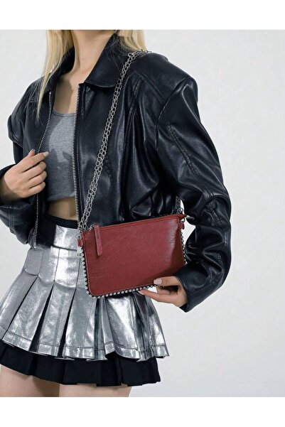 İAMBTŞY Mini Boncuklu şık tasarımlı Luis De Le founte çapraz çanta