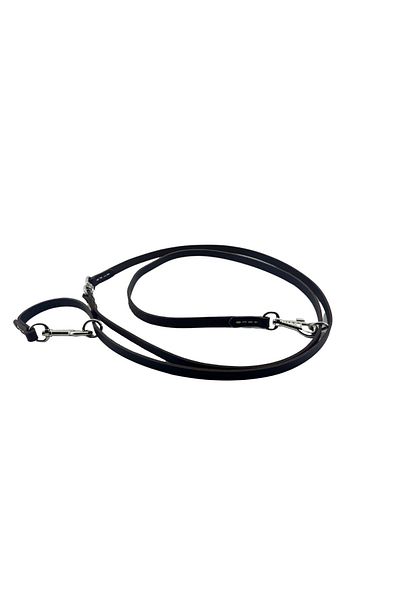 Rebel Dog Premium Genuine Leather Hands Free Multifunctional Used from Shoulder and Waist, 1.5cm//300cm