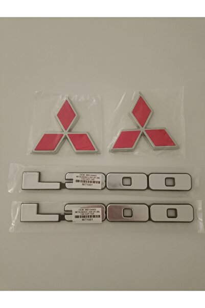 Passenger Car Oto Yedek Parça MİTSUBİSHİ L300 YAZI MİTSUBİSHİ L300 ÖN VE ARKA ARMASI LOGO 4LÜ SET L300 AMBLEMİ L300 YAZI