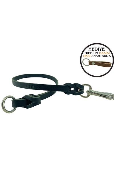 Rebel Dog Premium Genuine Leather Short Distance Travel Strap 1.2cm//65cm
