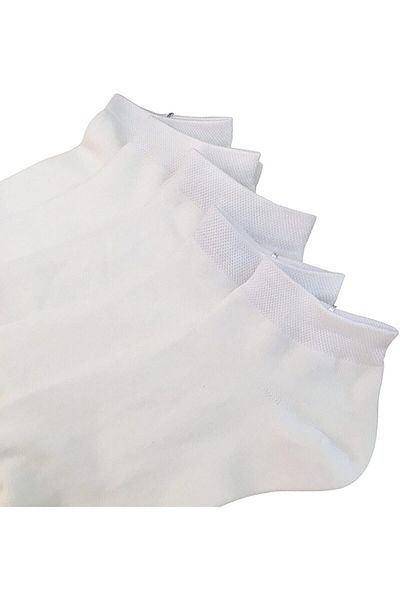 MoodSocks 6 db fehér pamut bokáig érő zokni készlet