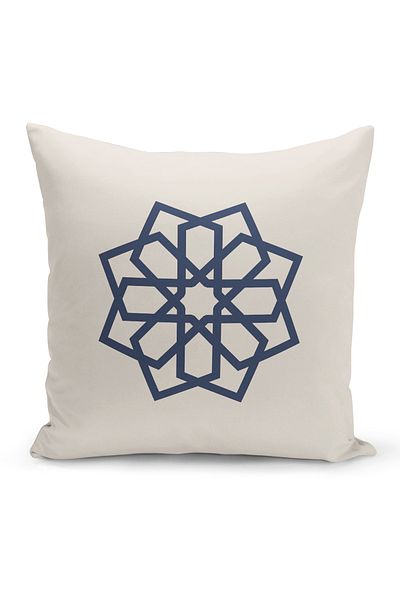 Bertille Home Ramadan Series Double Sided Digital Printed Throw Pillow Case (Ramadan Cushion Cover)