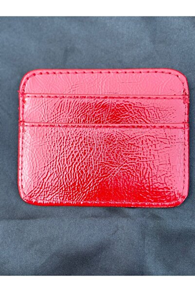 By EDUU Ženski crveni novčanik Držač za kartice