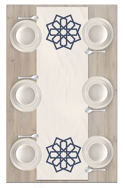 Bertille Home Ramadan Series 140x40 Cm Digital Printed Runner (Ramadan)